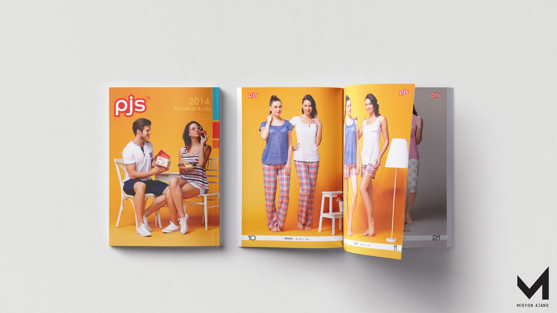 PJS Pijama Katalog Çalışması 